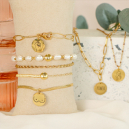 Inspiratiesets Vrouwelijke stainless steel en DQ metaal collectie voor liefdevolle sieraden