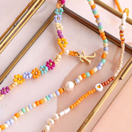 Inspiratiesets Populaire glaskralen rocailles voor zomerse sieraden
