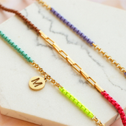 Inspiratiesets Creëer een armbanden en kettingen collectie met gekleurd jasseron
