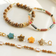 Inspiratiesets Trendy armbanden creëren met natuursteen kralen