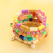 Inspiratiesets Armbanden inspiratie met polymeer kralen