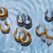 Inspiratiesets Tips voor het dragen van stainless steel oorbellen