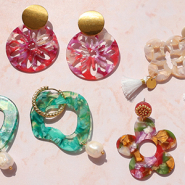 Inspiratiesets Inspiratie tijd met hangers van resin eigen designs