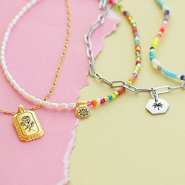Inspiratiesets Gebruik zomerse bedels van DQ en stainless steel voor sieraden met een beach vibe