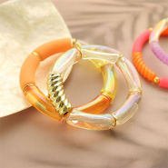 Inspiratiesets Aan de slag met acryl kralen tube voor zomerse armbanden