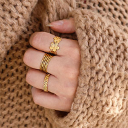 Inspiratiesets Zo draag je deze nieuwe stainless steel ringen
