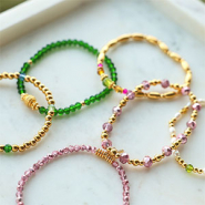 Inspiratiesets Armbanden inspiratie met facet kralen