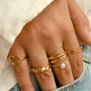 Nieuw 23-09-2024 Brand new! Stainless steel ringen