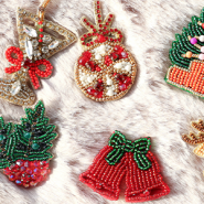 Inspiratiesets Maak een magische feestcollectie met onze kerst broches