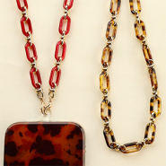 Nieuw 15-12-2025 Trendy telefoonkoorden van acryl 