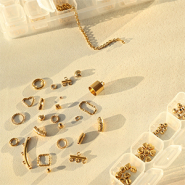 Inspiratiesets Eindeloos sieraden ontwerpen met stainless steel onderdelen