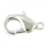 Onderdelen DQ metaal karabijnslot 12mm Zilver