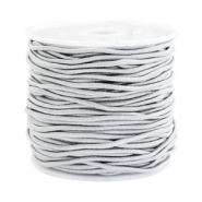 Gekleurd elastiek 1.5mm Light grey