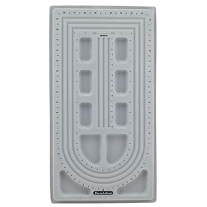 Sieraden rijgbord Beadalon Grey