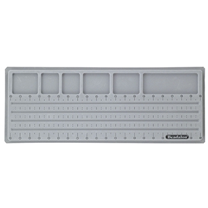 Sieraden rijgbord Beadalon Grey