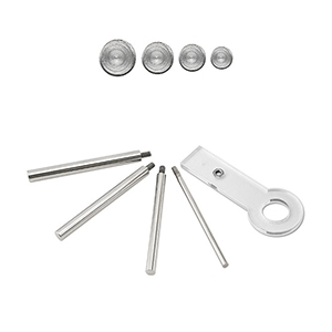 Buigringen maker Beadalon (4mm, 6mm, 7mm, 8mm) Zilver