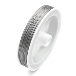 Metaaldraad 100 meter 0.45mm Transparant-zilver