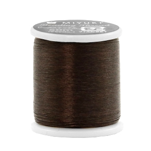 Miyuki draad beading Donker bruin