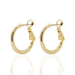 Oorbellen Creolen DQ 18mm Gold 