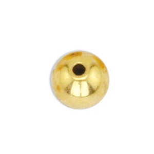 Memory wire eindkap Beadalon 3mm Goud