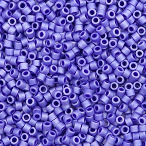 Miyuki kralen 11/0 delica's Opaque matte luster cobalt DB-361