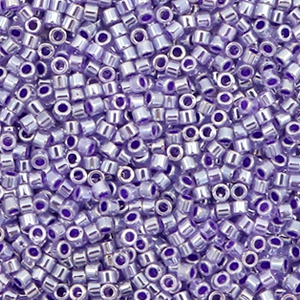 Miyuki kralen 11/0 delica's Ceylon amethyst DB-250