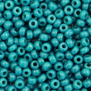 Miyuki 8/0 rocailles Duracoat opaque azure 8-4483
