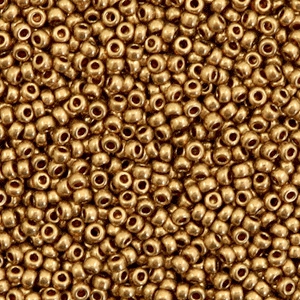 Miyuki 11/0 rocailles Metallic light bronze 11-457L