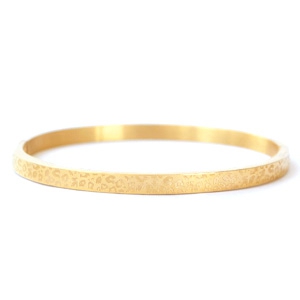 Armbanden van Stainless steel Roestvrij staal (RVS) leopard print Goud