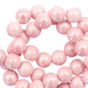 Keramiek kraal 6mm Pink