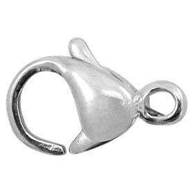 Benodigdheden van Stainless steel Roestvrij staal (RVS) karabijnslot 9mm Antiek zilver