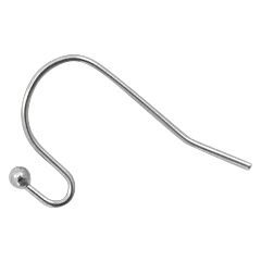 Benodigdheden van Stainless steel Roestvrij staal (RVS) oorbellen / oorhanger Antiek zilver