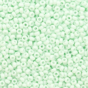Miyuki 11/0 rocailles Opaque light mint green 11-3318