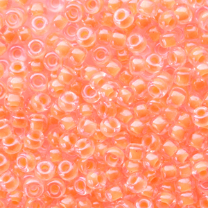 Miyuki 8/0 rocailles Luminous soft orange 8-4298