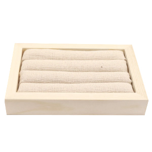 Sieraden display voor ringen Natural-linen off white