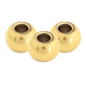 Kralen van Stainless steel Roestvrij staal (RVS) 4mm Antiek zilver
