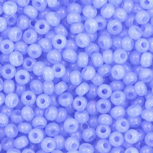 Preciosa 8/0-02131 rocailles Alabaster solgel dyed-provence blue