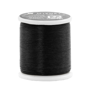Miyuki draad beading XL Zwart
