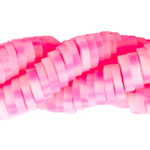 Kralen Katsuki 6mm Azalea neon pink