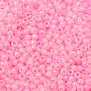 Miyuki 11/0 rocailles Ceylon carnation pink 11-518