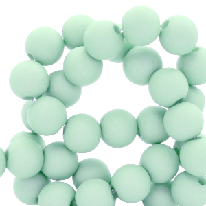 4 mm kralen van acryl Soothing sea blue