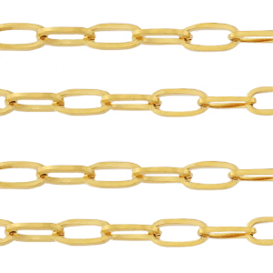 Benodigdheden van Stainless steel Roestvrij staal (RVS) jasseron ankerketting Goud