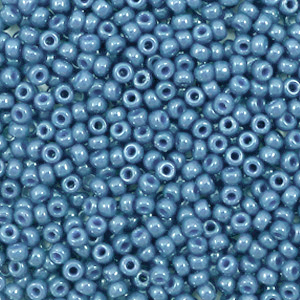 Miyuki 11/0 rocailles Duracoat opaque juniper berry blue 11-4485
