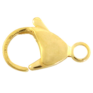 Benodigdheden van Stainless steel Roestvrij staal (RVS) karabijnslot 9mm Goud