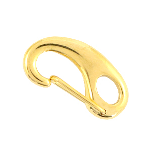 Benodigdheden van Stainless steel Roestvrij staal (RVS) karabijnslot 16mm Goud