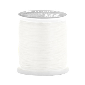 Miyuki draad beading Off white