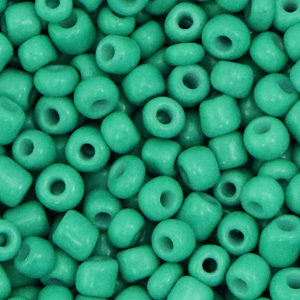 Miyuki 6/0 rocailles Opaque turquoise green 6-412