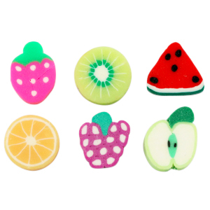 Polymeer kraal fruit mix Multicolour