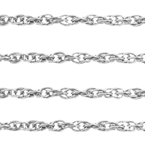 Benodigdheden van Stainless steel Roestvrij staal (RVS) jasseron schakel Zilver