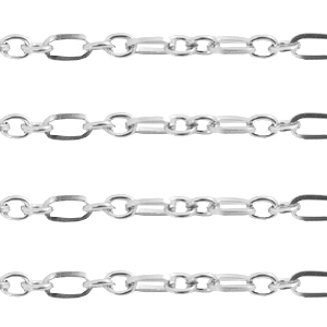 Benodigdheden van Stainless steel Roestvrij staal (RVS) jasseron schakel Zilver